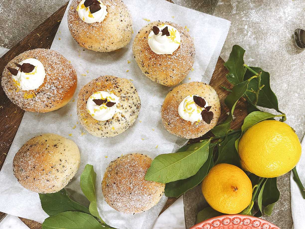Citronkrämbullar
