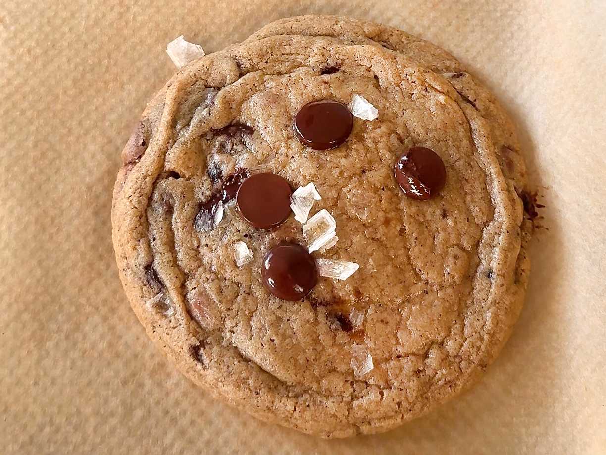 Cookies med choklad och vit miso