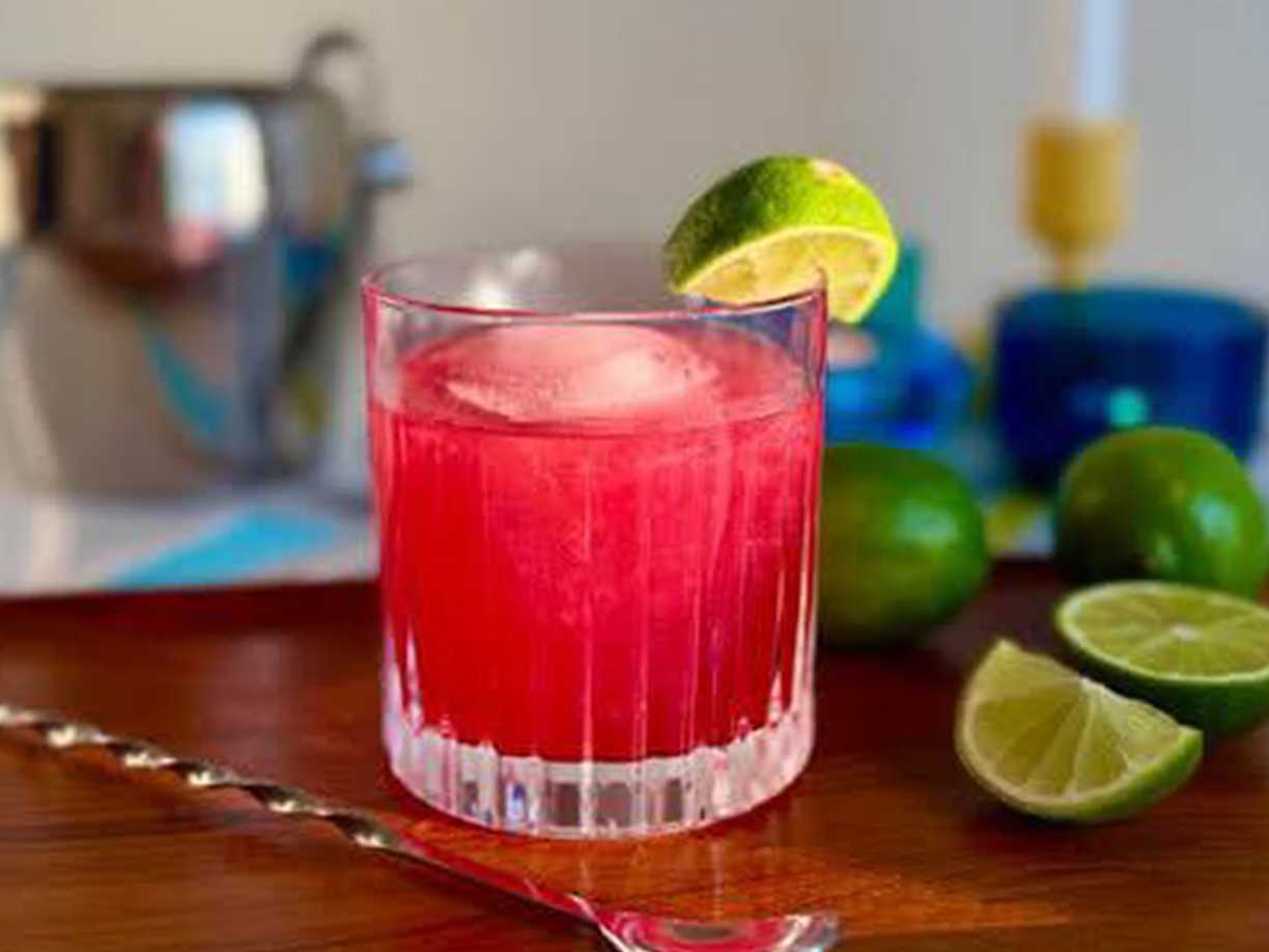 Cranberry Lime Cooler