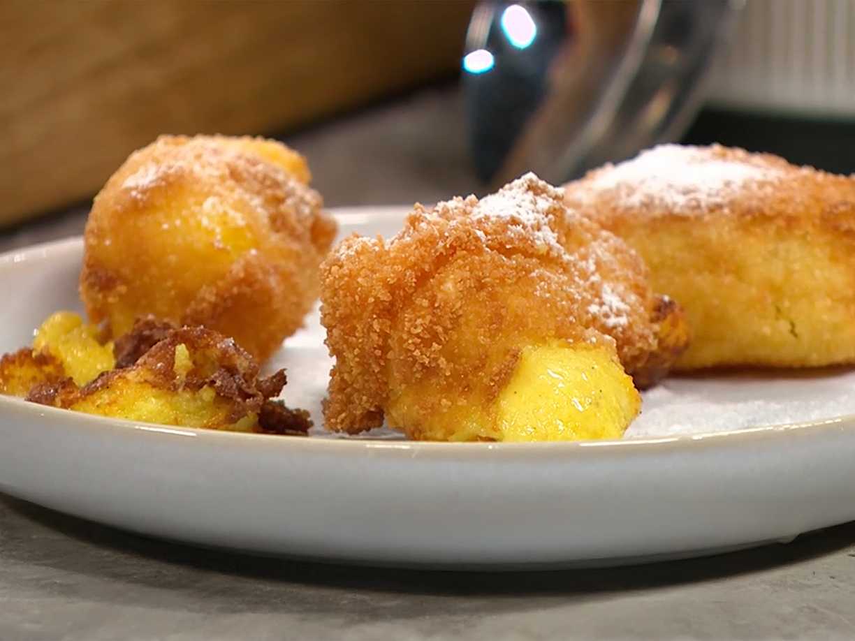 Crema Fritta - friterad vaniljkräm