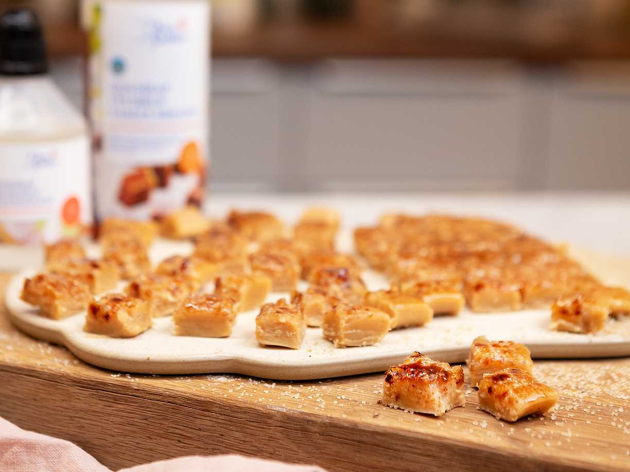 Crème brûlée fudge