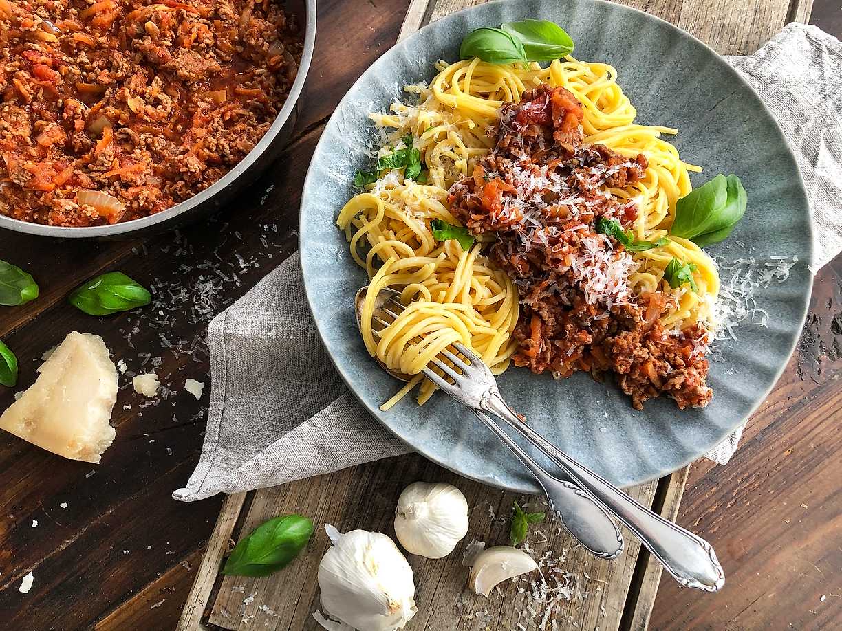 Superenkel pasta bolognese