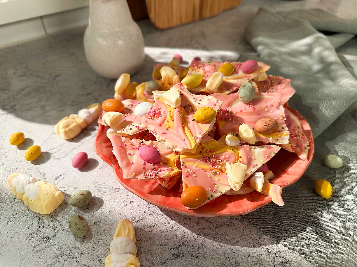 Enkelt påskgodis - påskbräck