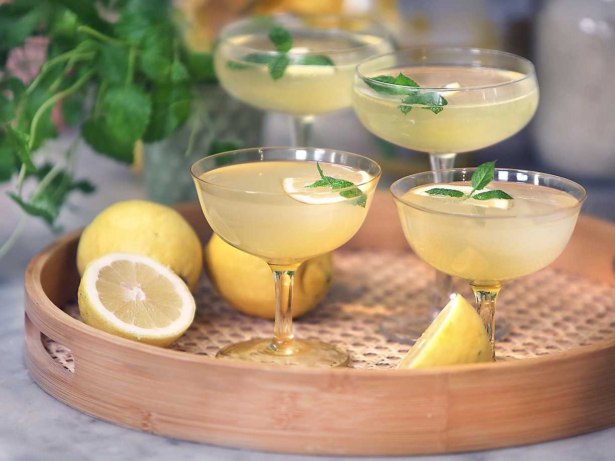 Festlig limoncello spritz