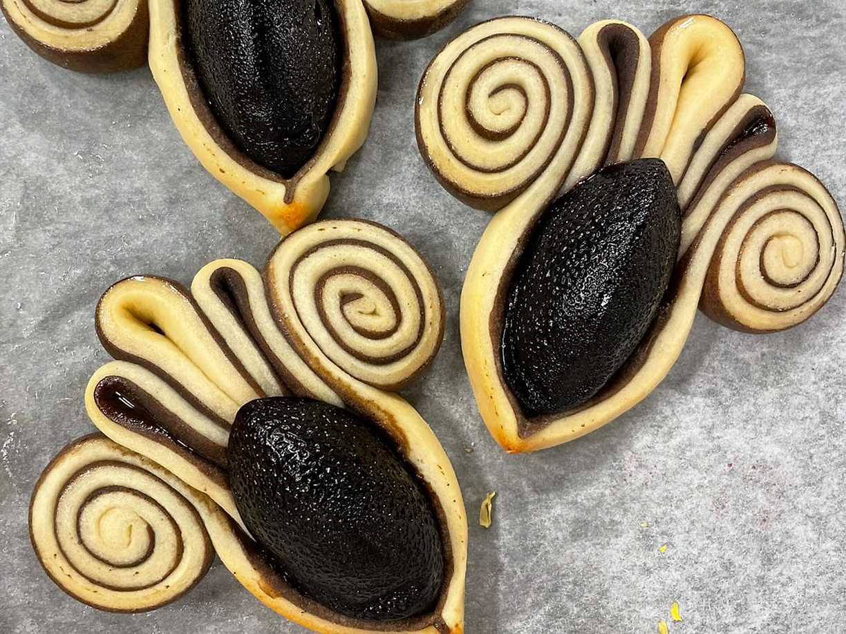 Festliga kanelbullar