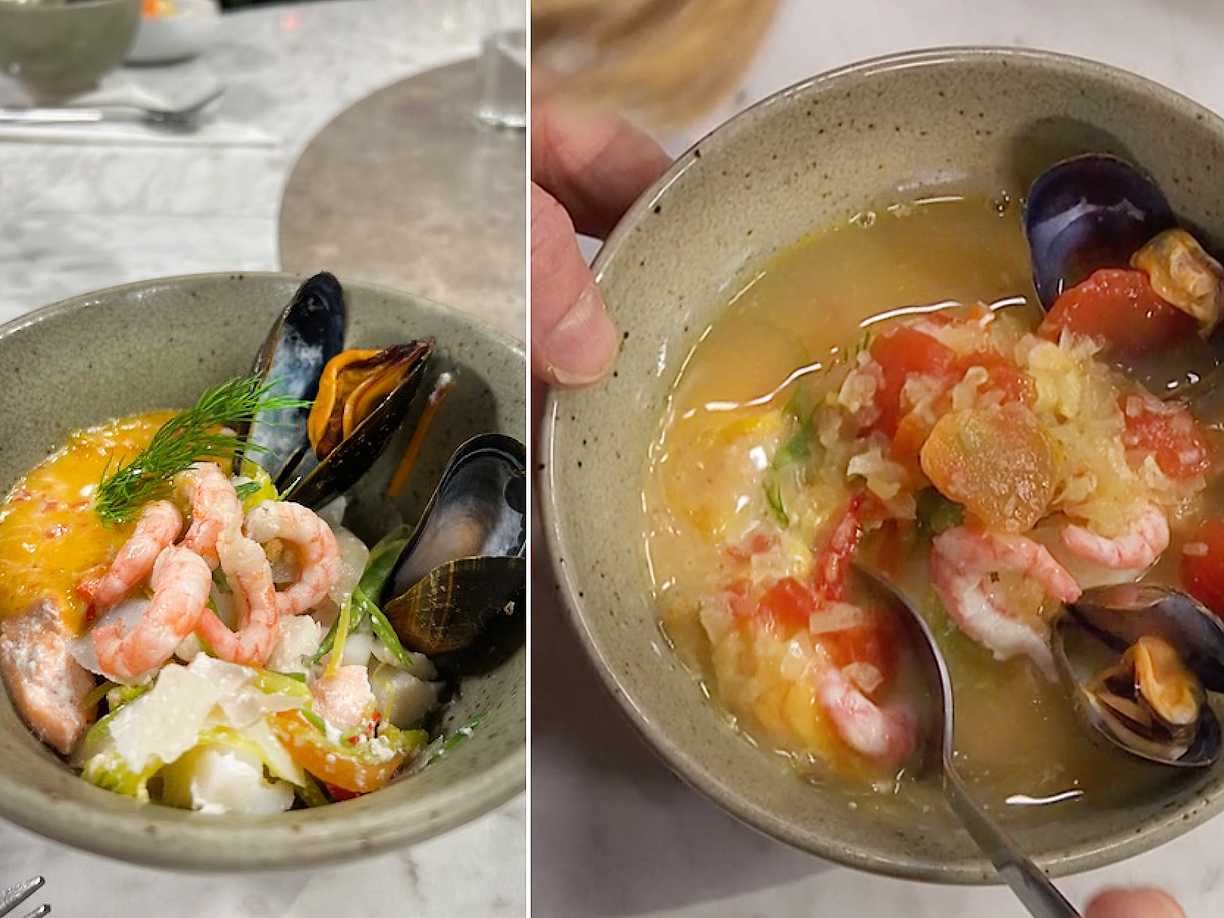 Fisk- och skaldjurssoppa med rouille