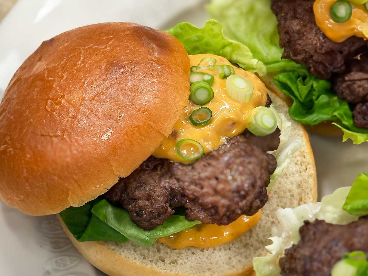 Fiskdoftande dressing till burgare