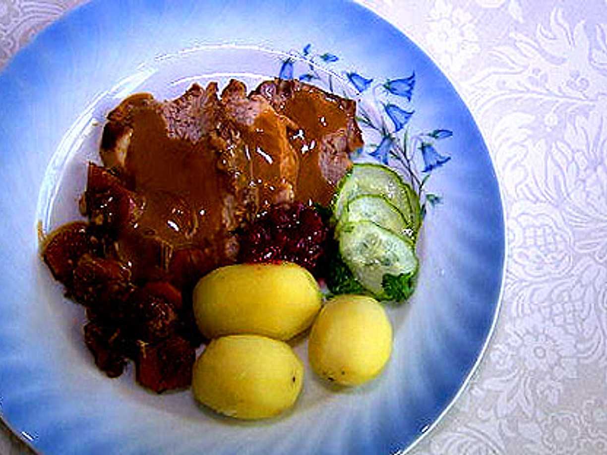 Fläskkarré i lergryta Recept från Köket.se