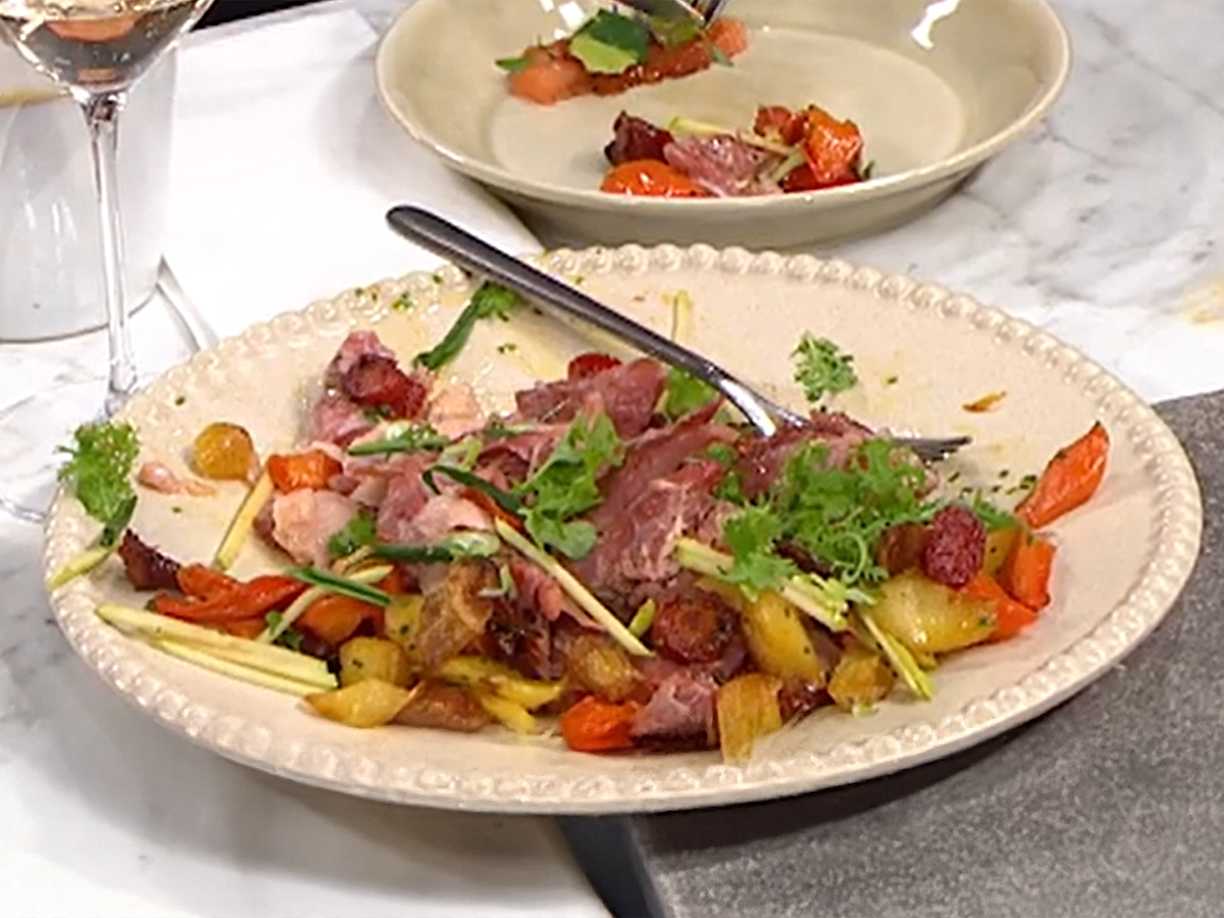 Fläsklägg med gremolata