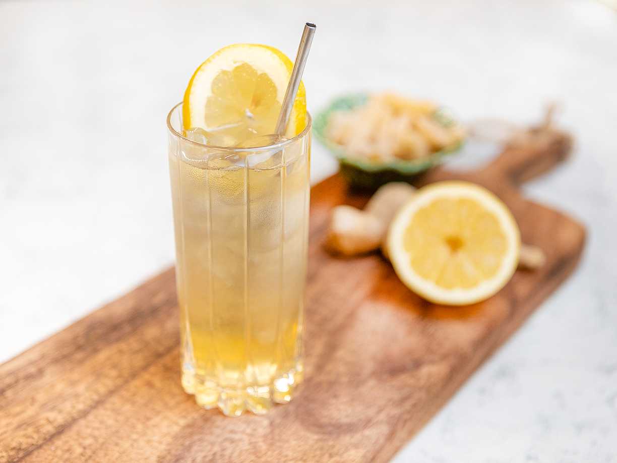 Frisk lemonad med öl