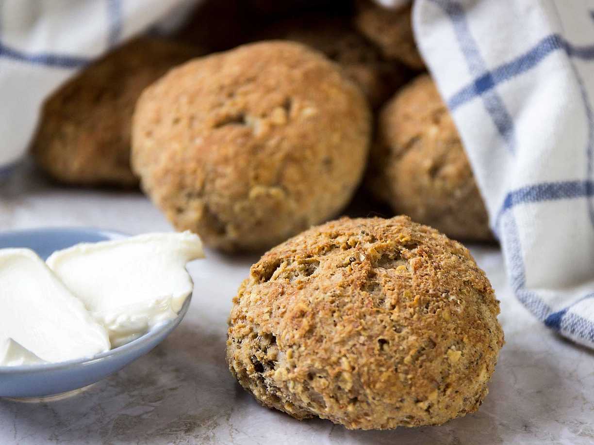 Glutenfria Frallor Med Mandelgrädde | Köket.se