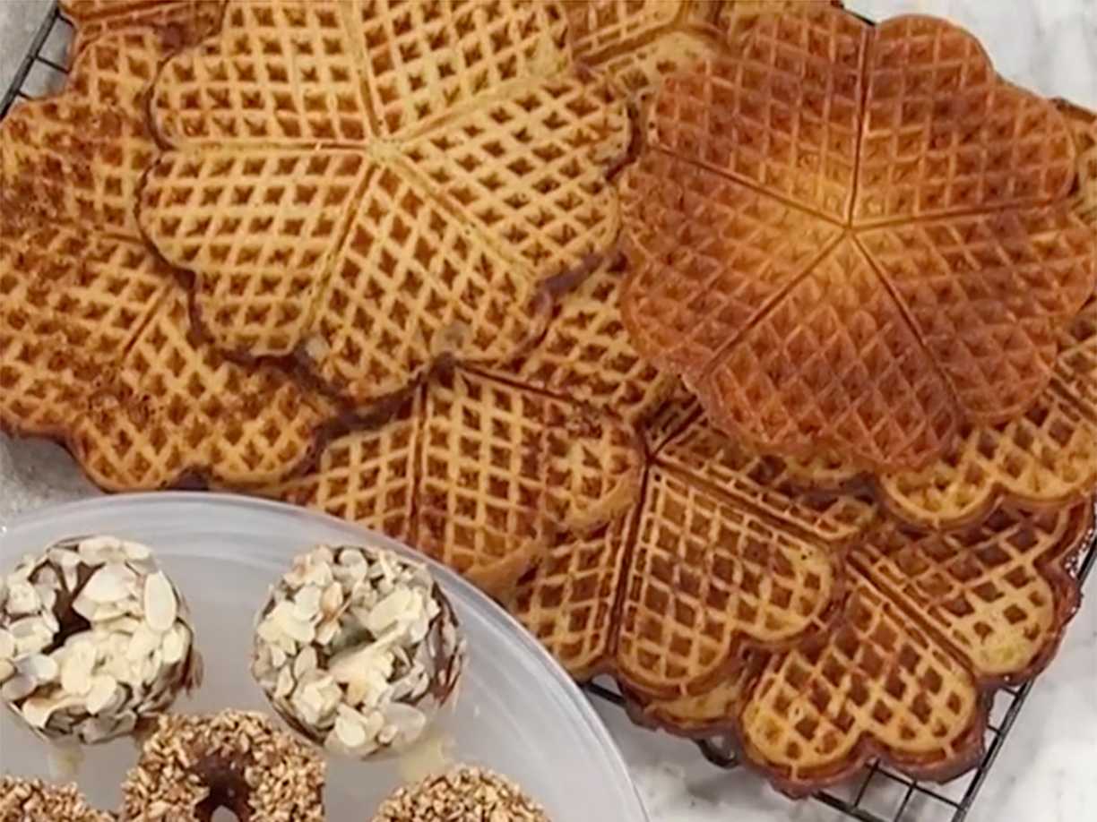 Glutenfria och blodsockervänliga våfflor