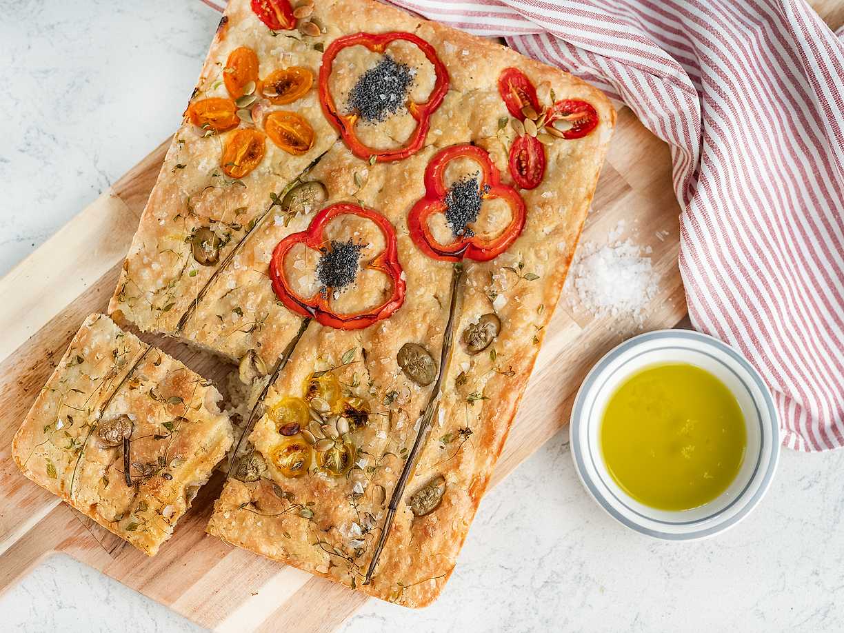 Hildas focaccia art