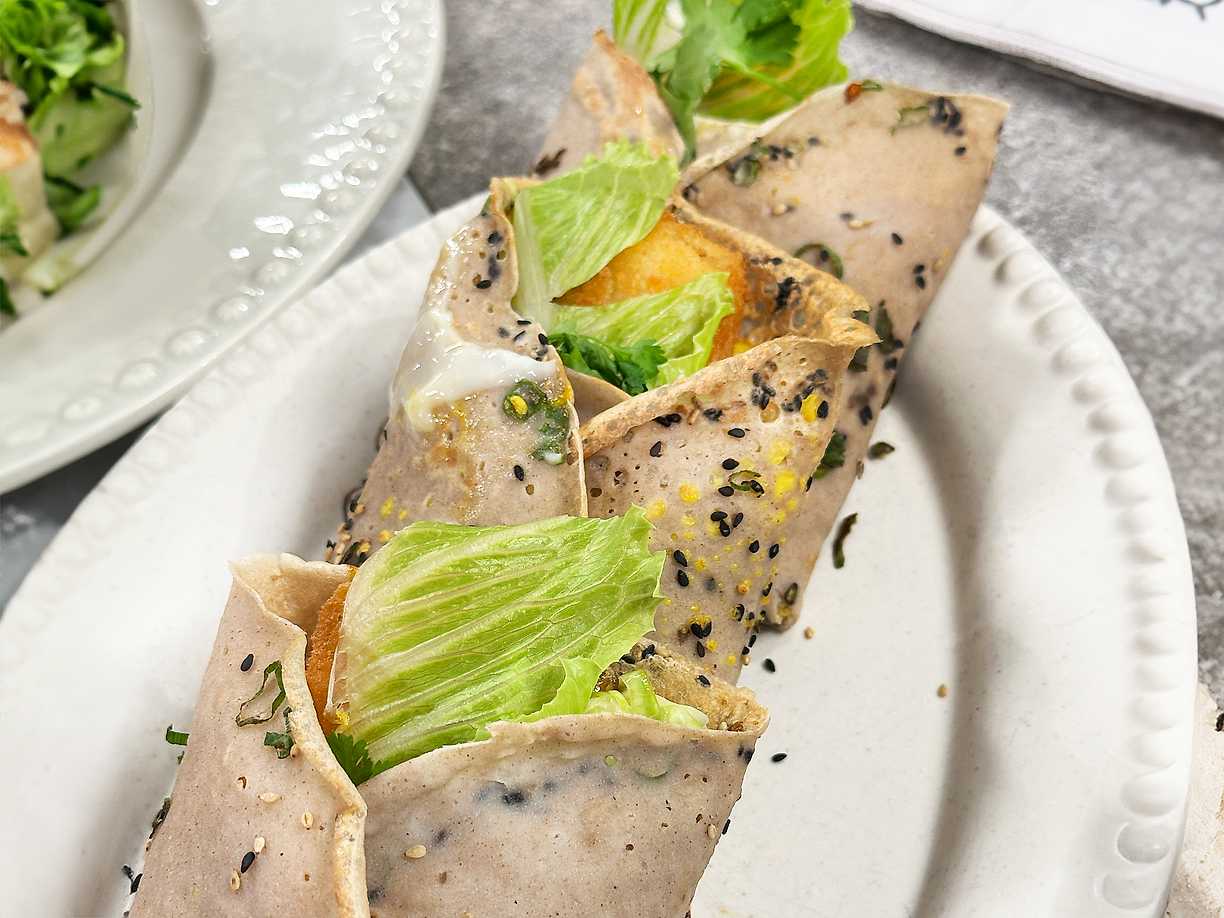 Jian Bing - Kinesisk pannkaka