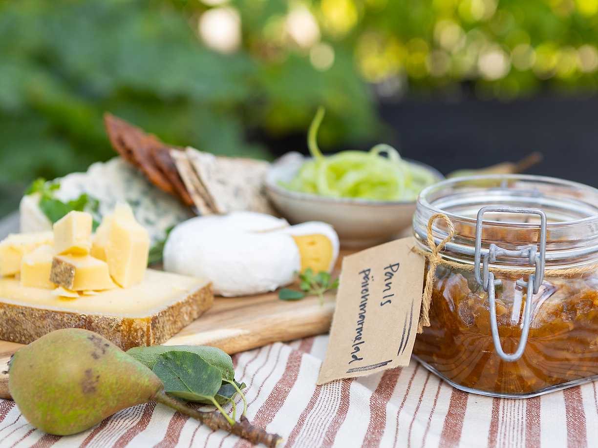 Karamelliserad päronmarmelad