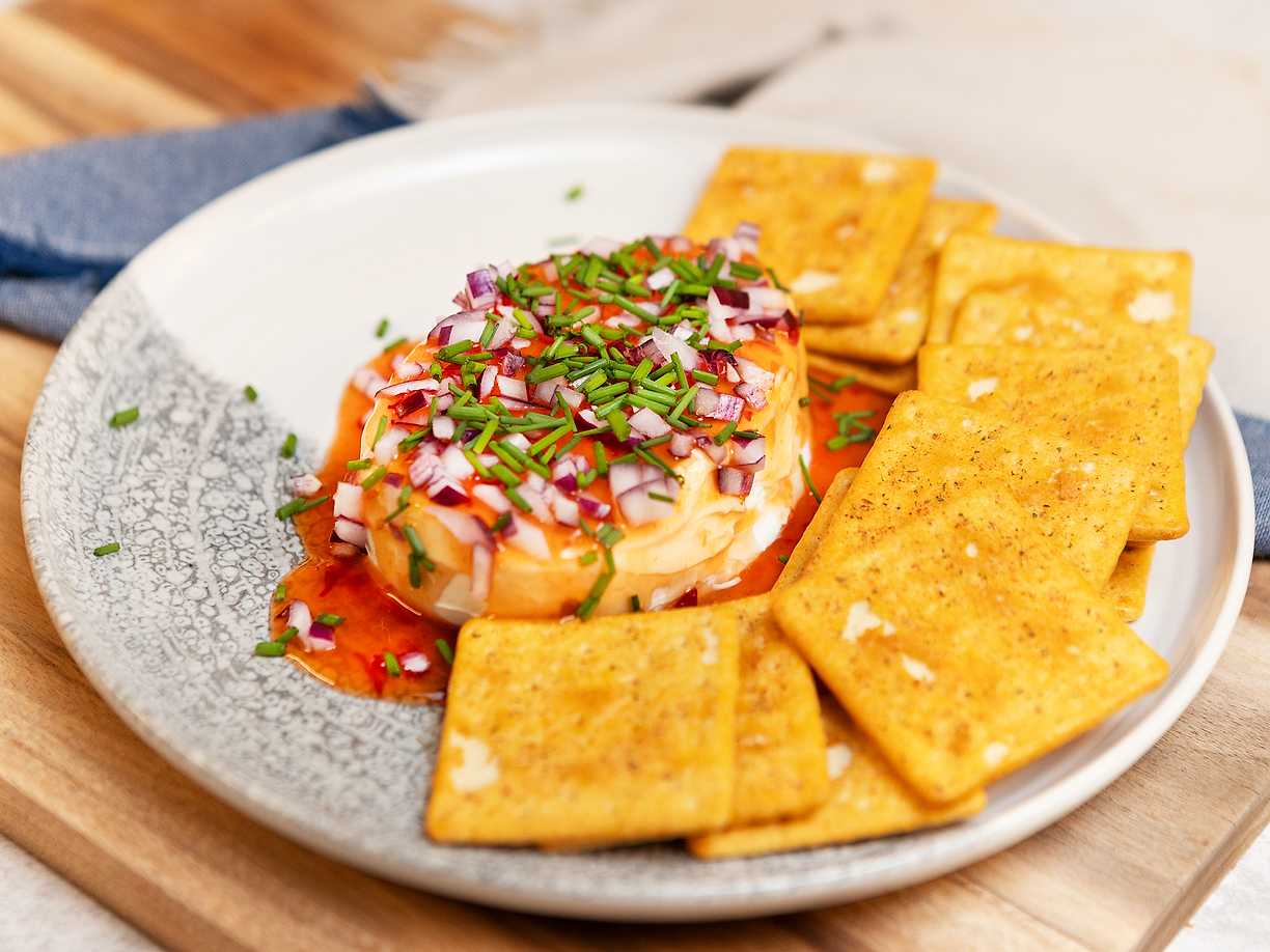 Färskostdipp med sweet chili