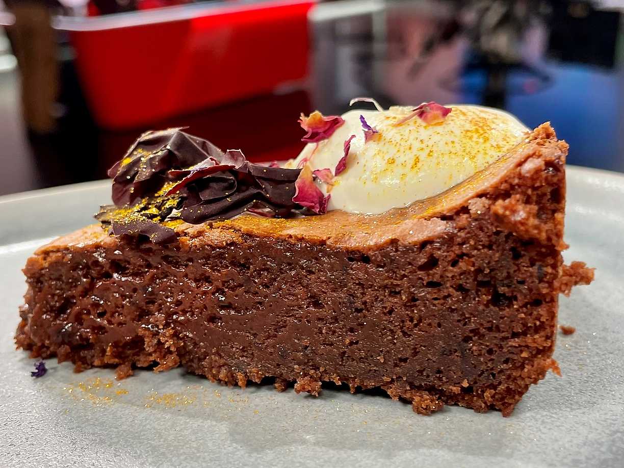 Kladdkaka med dulse