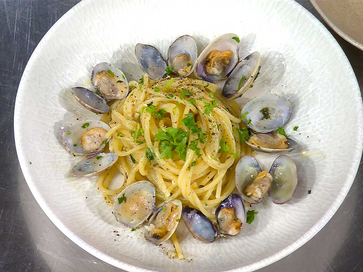 Klassisk spaghetti alle vongole