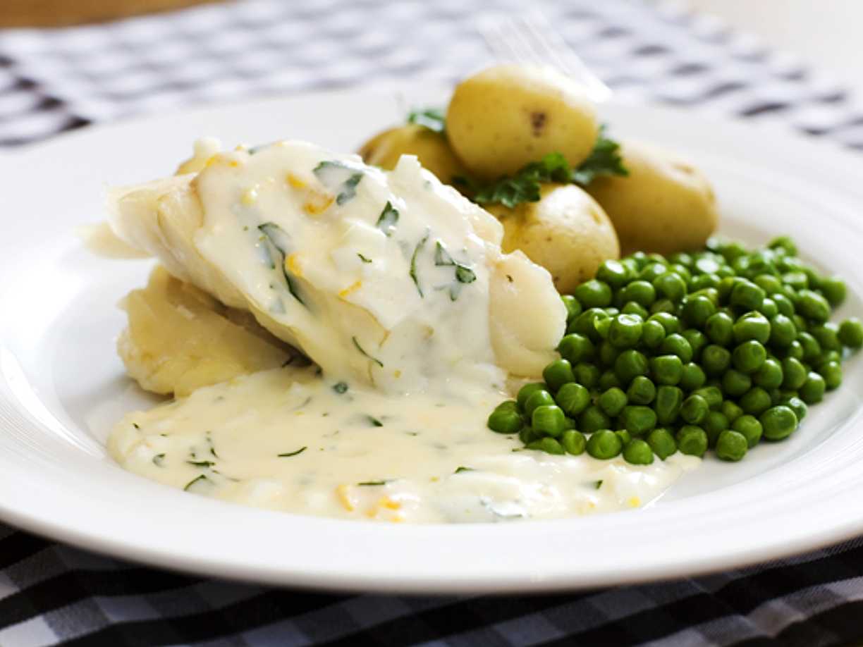 torsk med äggsås | Köket.se