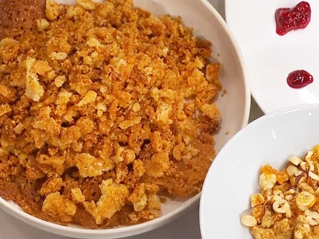 Kolakakssmul med mandelmjöl