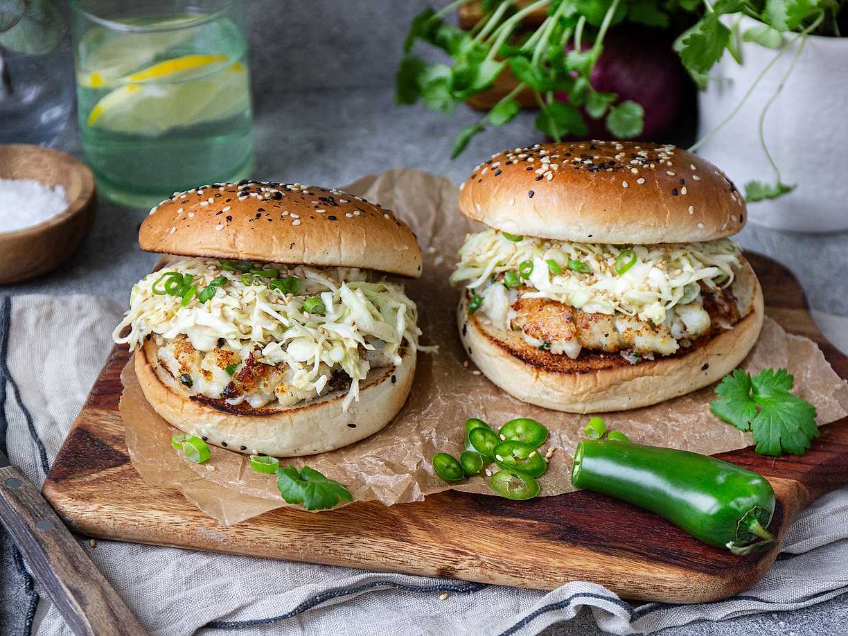 5 smakrika och goda fiskburgare