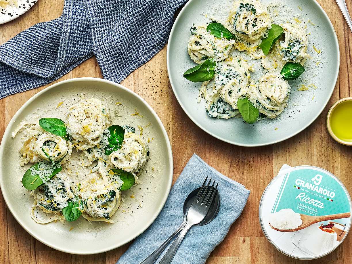 Krämig citronpasta med ricotta | Köket.se