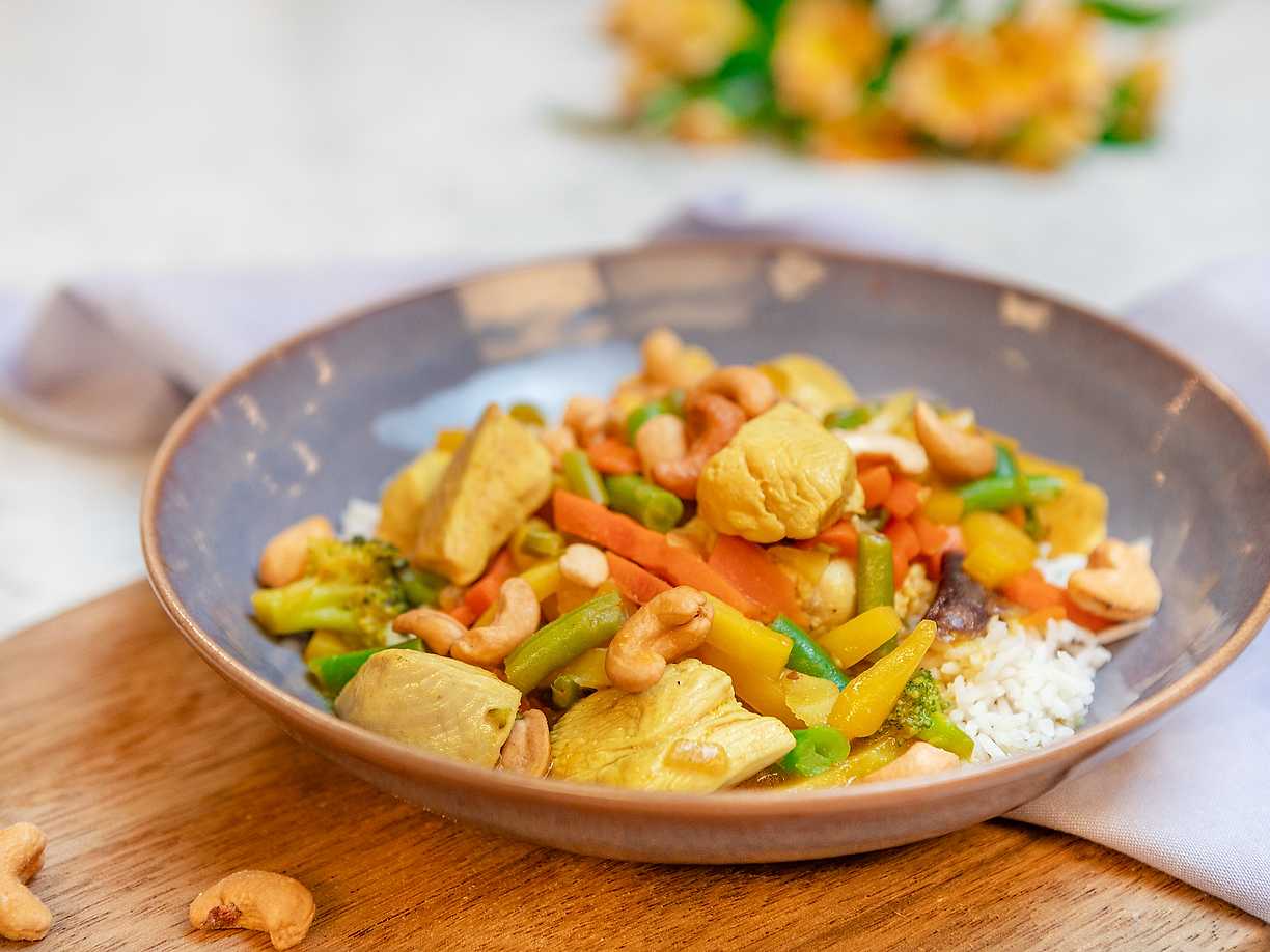 Kycklingwok med sweet chili