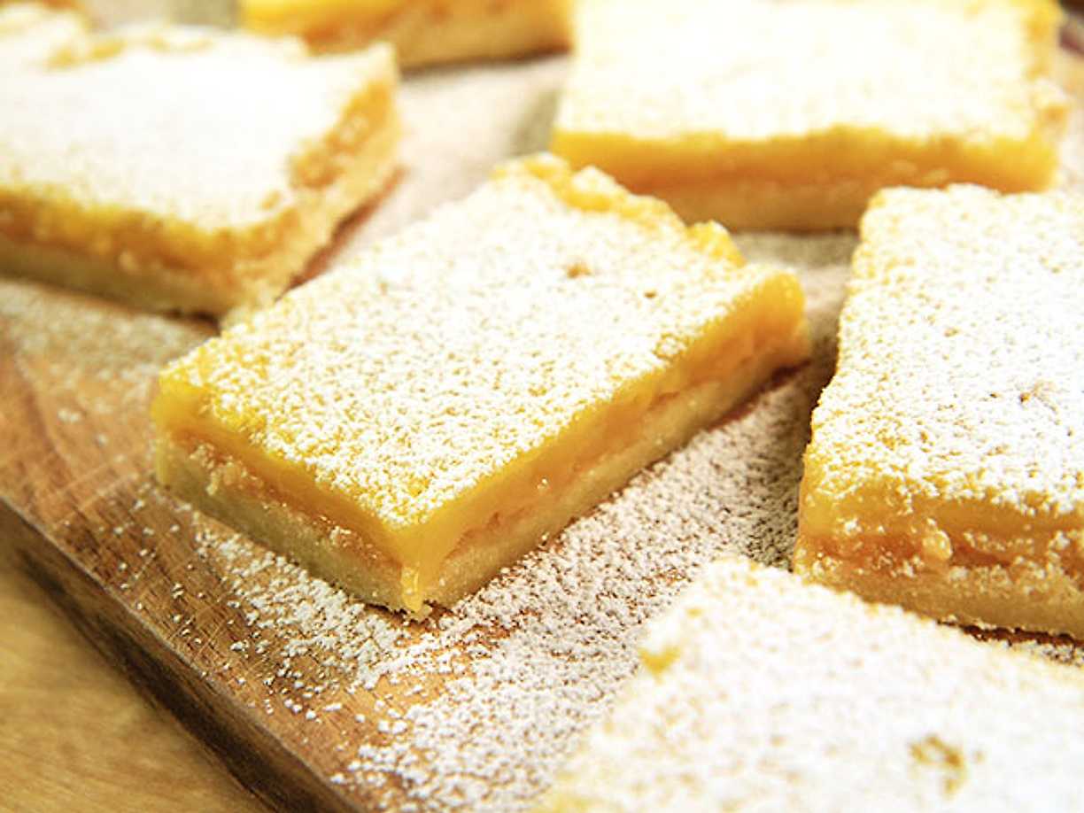 Lemon bars Köket.se