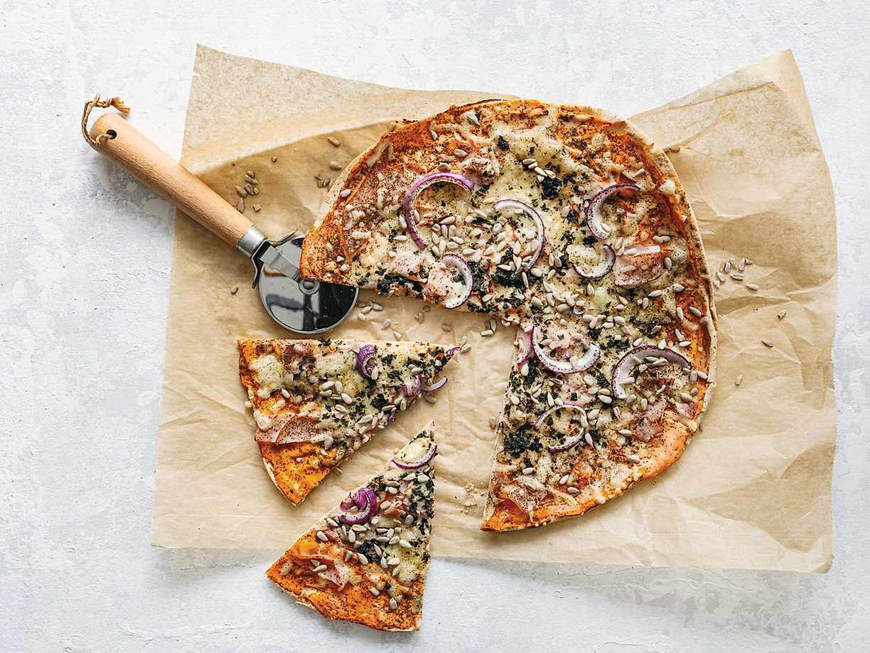 Libapizza med kalkon