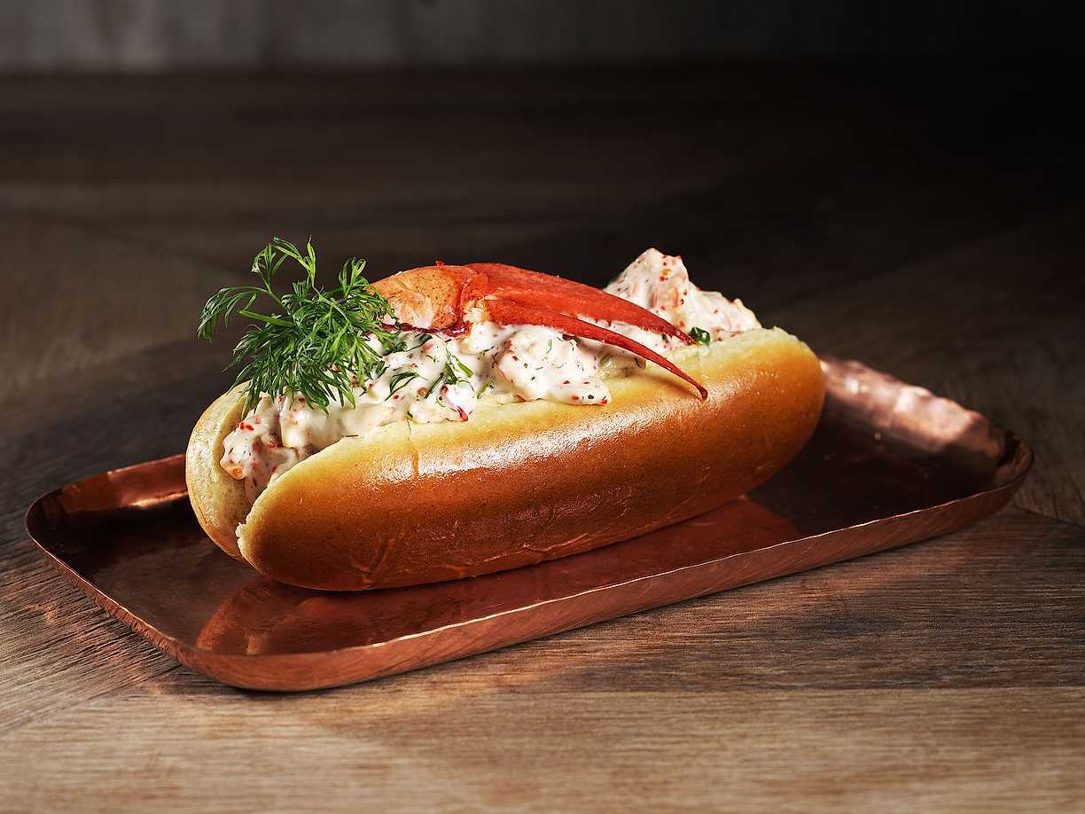 Lobster roll i korvbröd