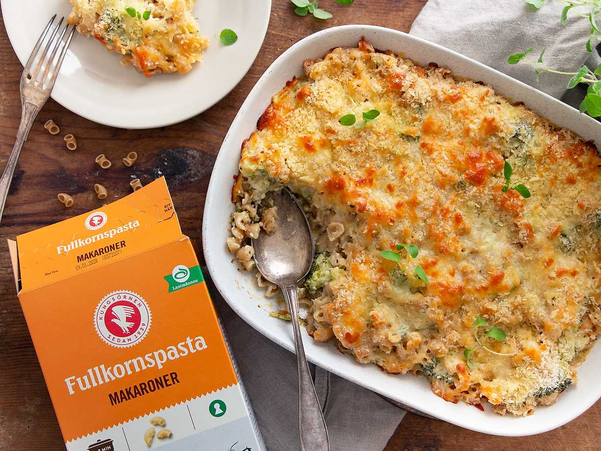 Mac 'n' cheese med broccoli