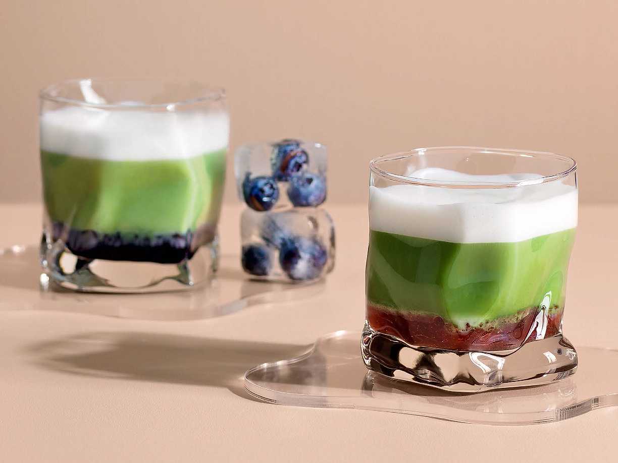 Matcha med sylt