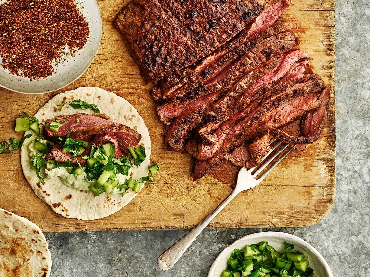 Mexican rub till flankstek