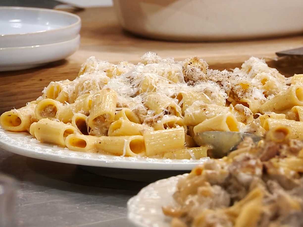 Mezze maniche alla Burina