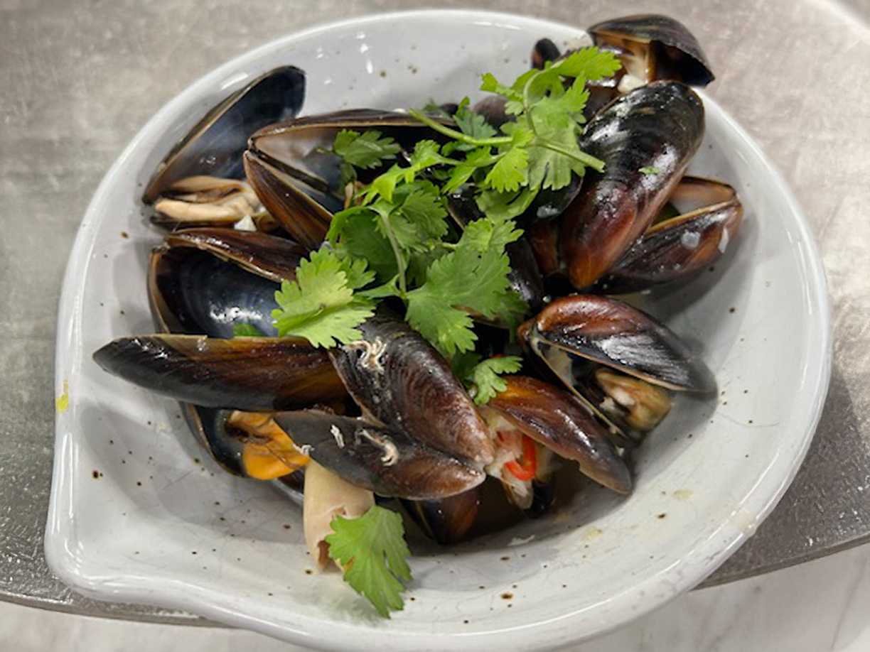 Moules Asian style