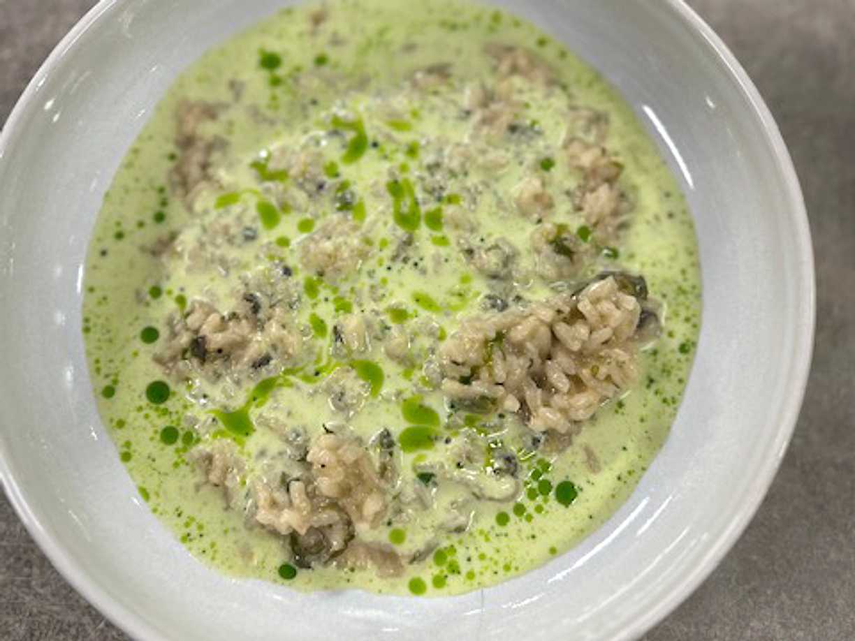 Nässelrisotto