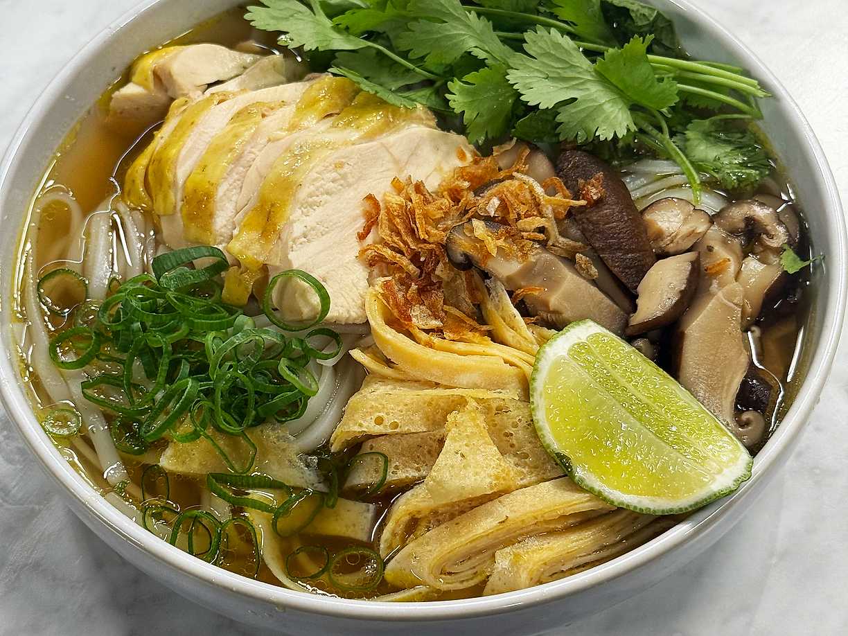 Nudelsoppa med kyckling