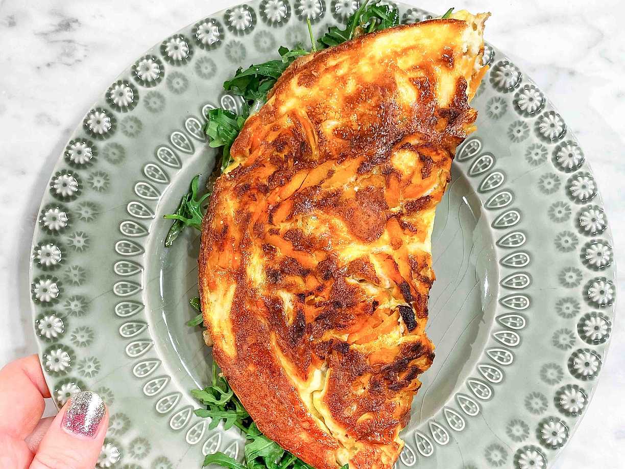 Omelett med morot | Köket.se