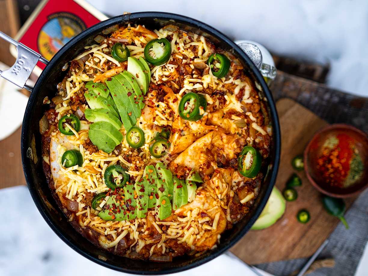One pot enchiladas