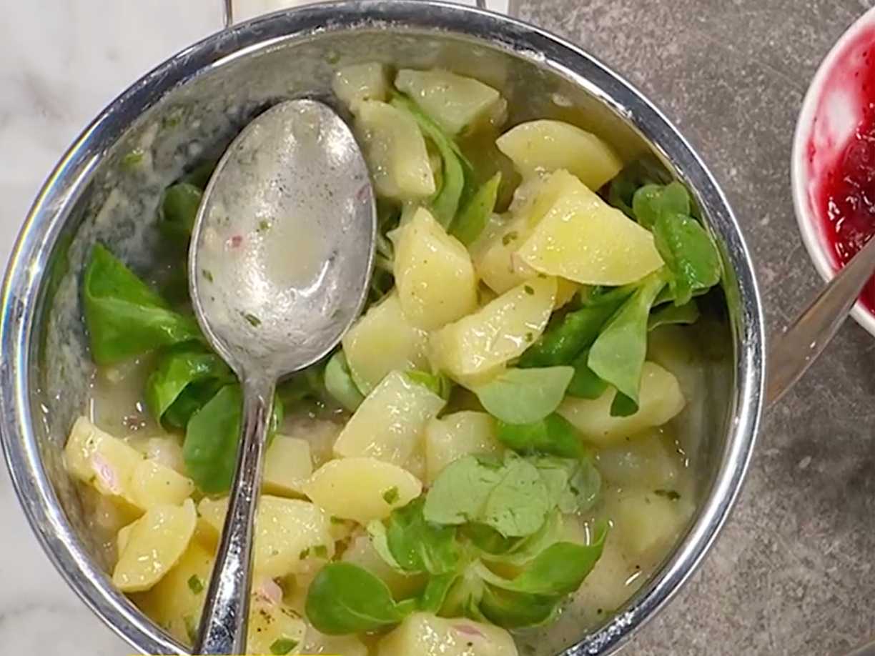 Österrikisk potatissallad