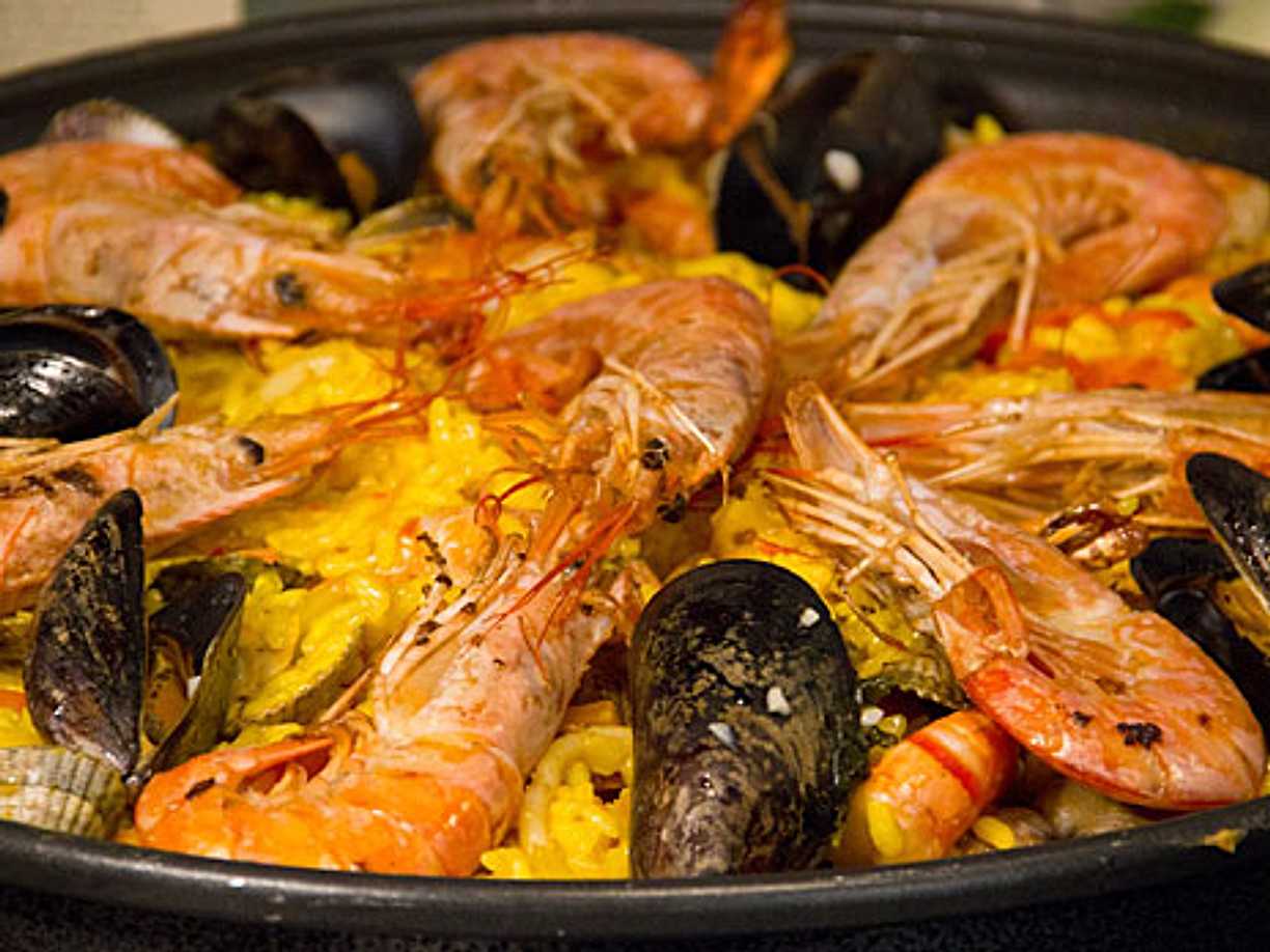 Paella a la Marinera Köket.se