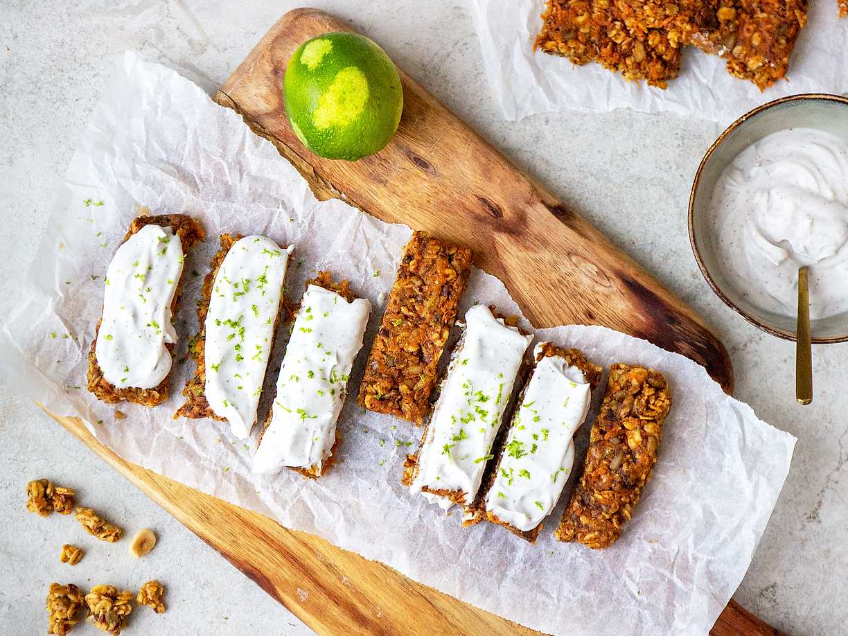 Granolabars som smakar morotskaka