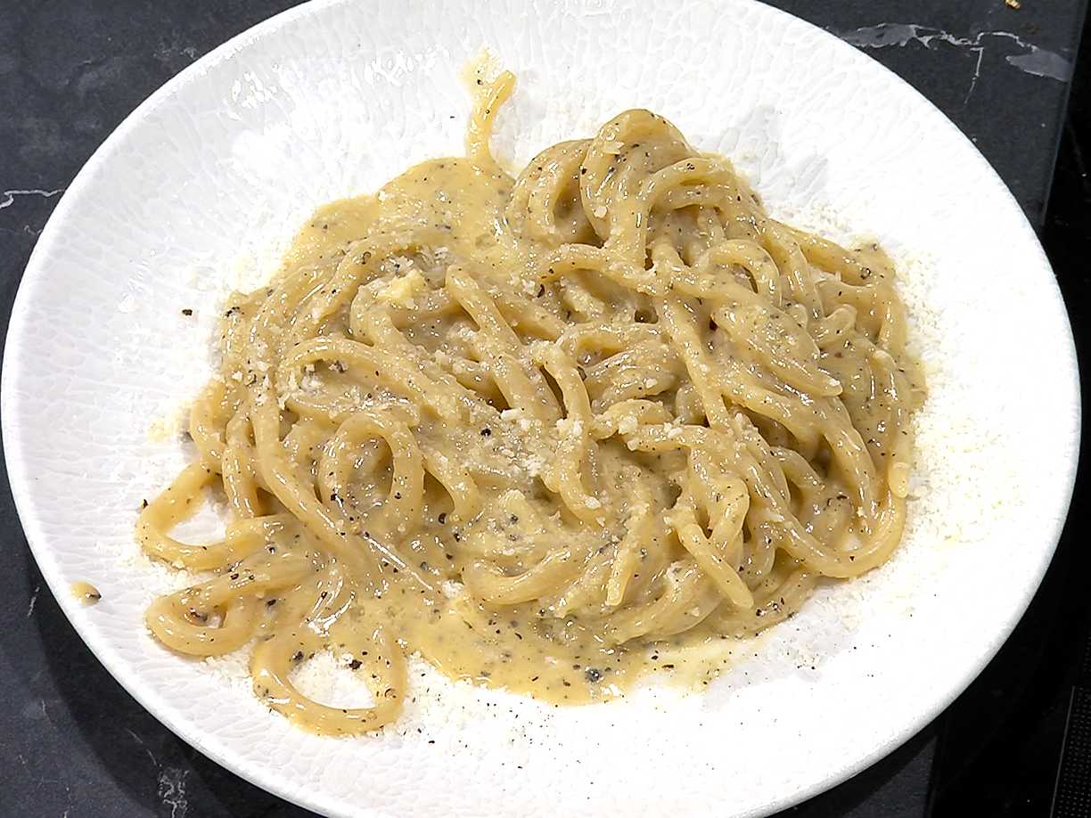 Pici cacio e pepe