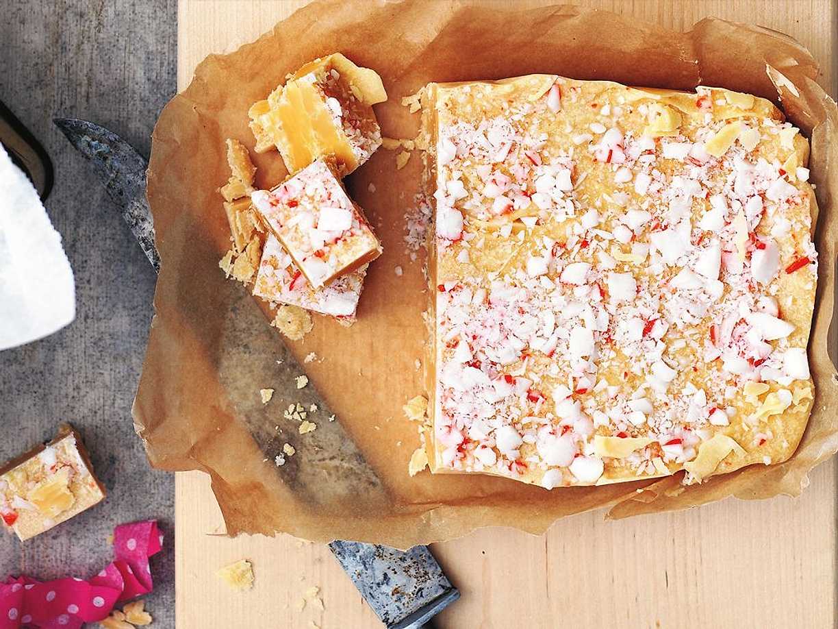 Polkafudge – krispigt och gott