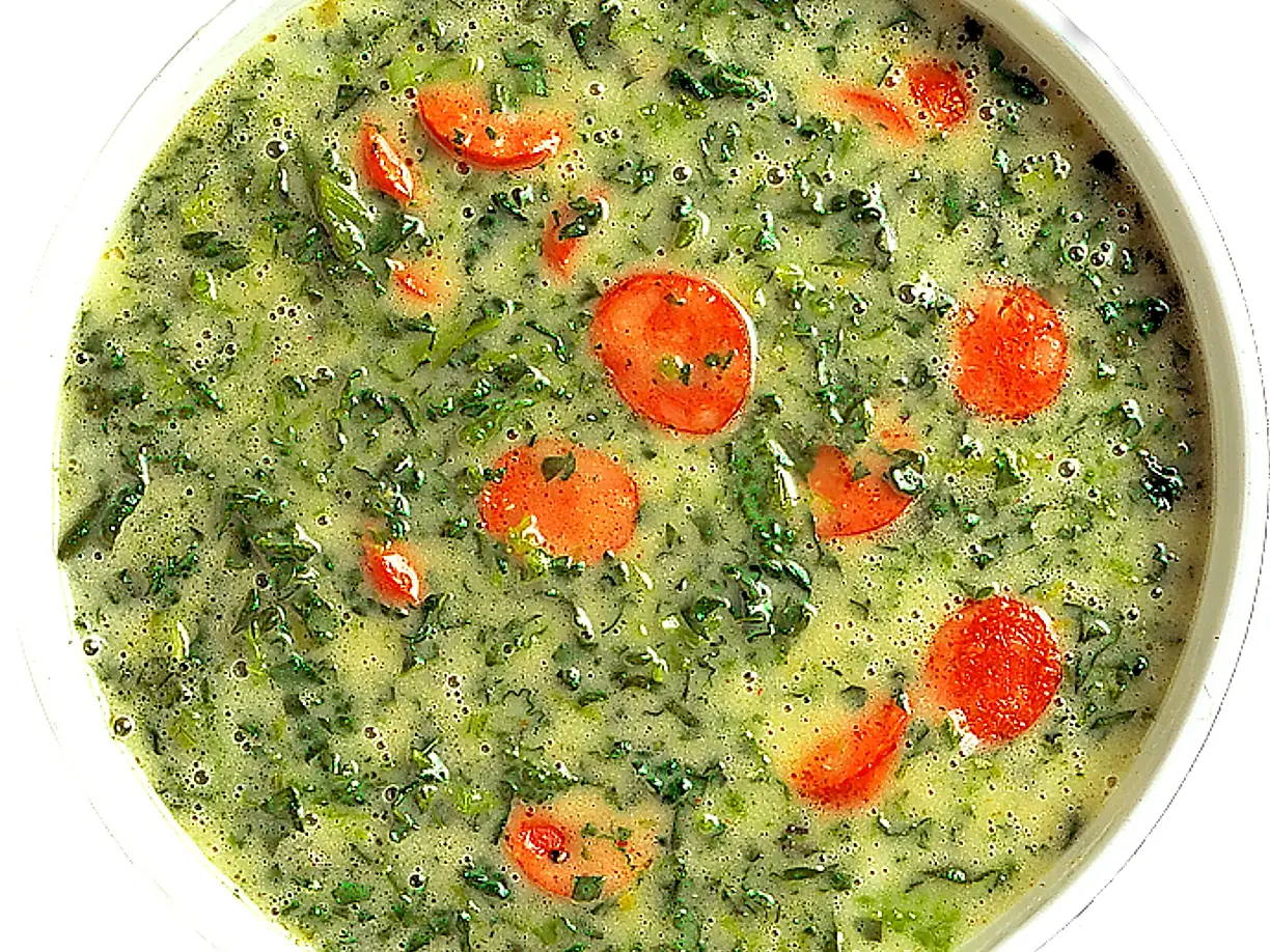Grönkåls- och potatissoppa