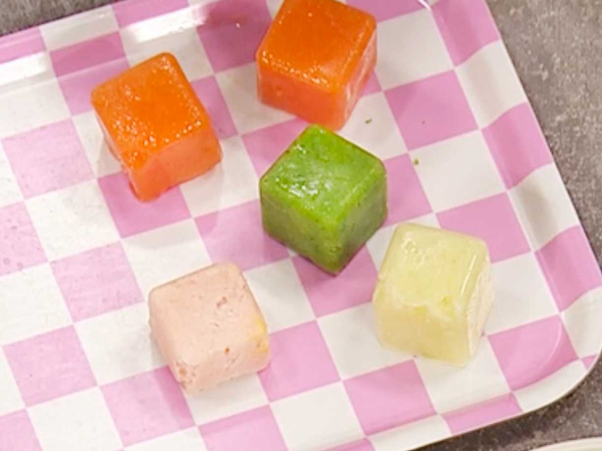 Puré av fisk, kyckling eller kött