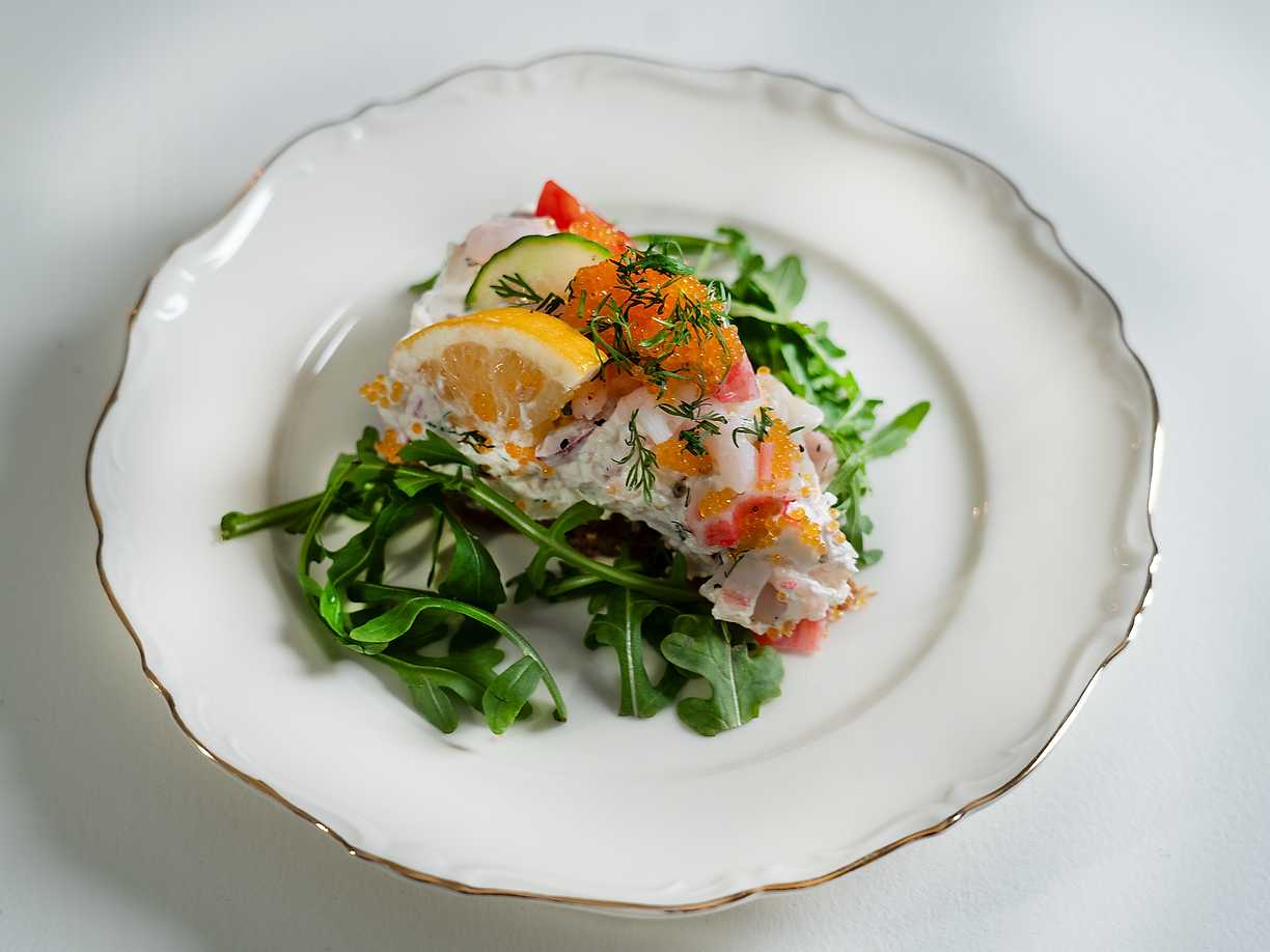 Räkcheesecake med sikrom