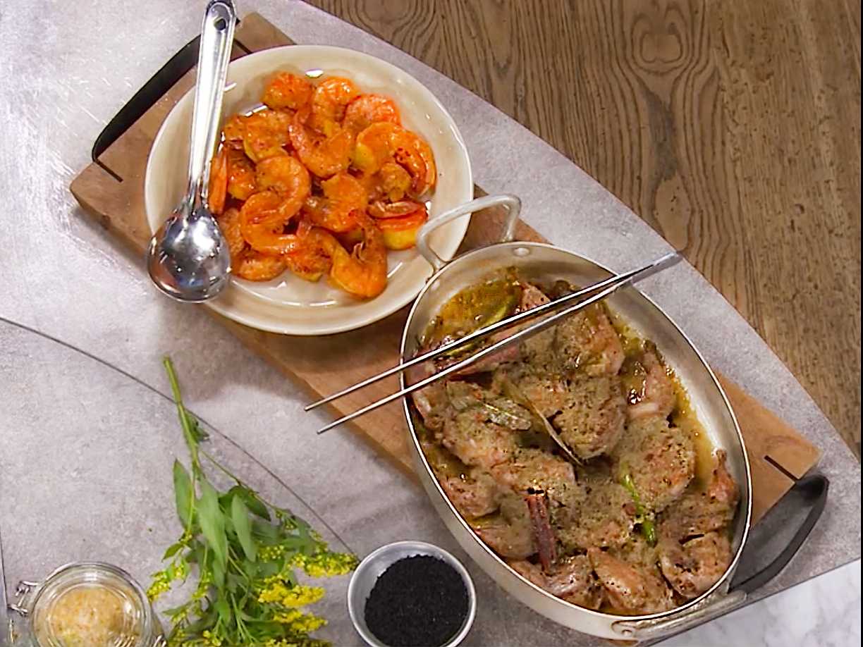 Rostad vaktel i aromatisk sky