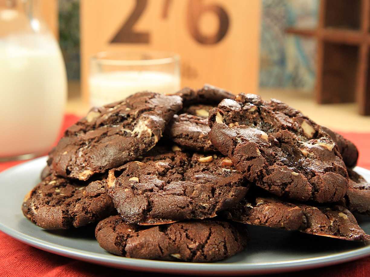 American cookies med marshmallows