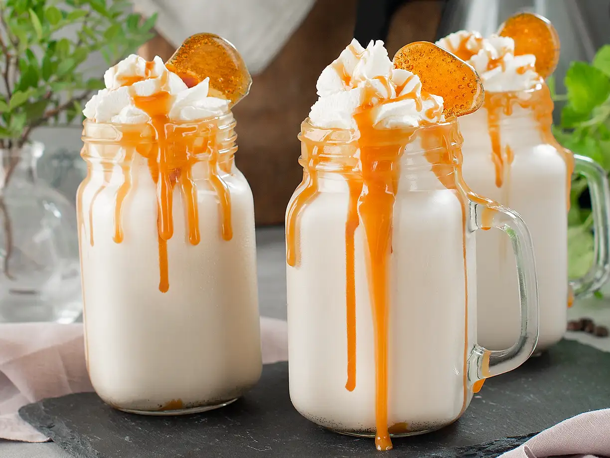 Cold brew cremè brûlée-shake